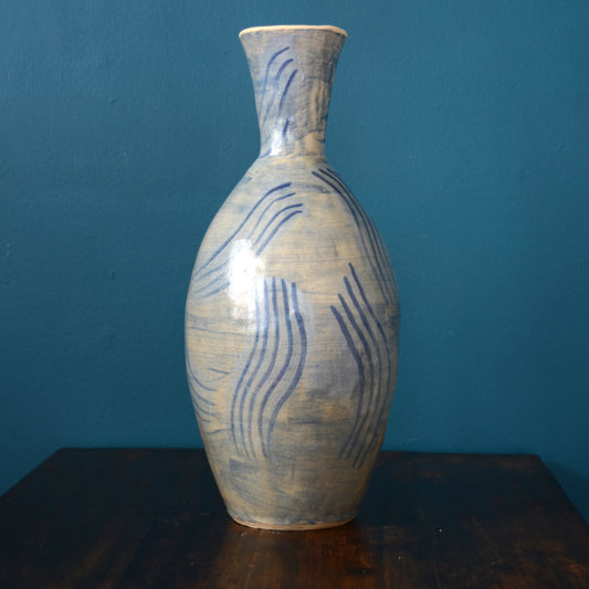 Clouds - Stoneware ceramic vase