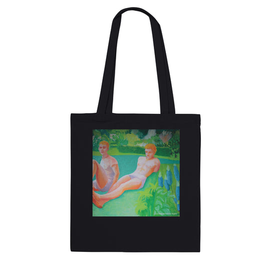 Ginger boys - Premium Tote Bag in Natural unbleached or Black canvas